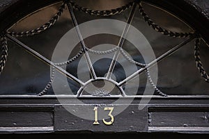 Number 13 and Fanlight