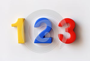 Number fridge magnets