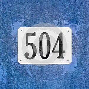House number 504