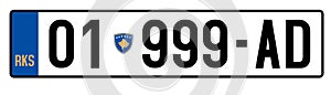 foreign plate for car