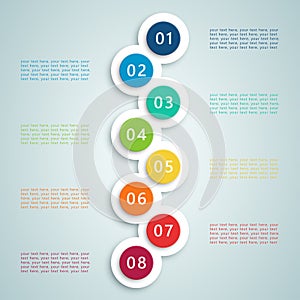 Number Steps Infographic 7