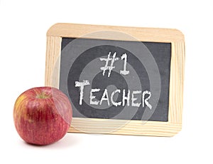 Number 1 Teacher Background