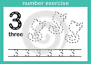 Number three exercise