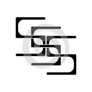 Number 555 vector design logo