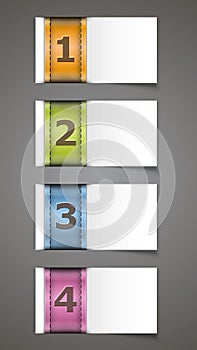 Numbered design templates