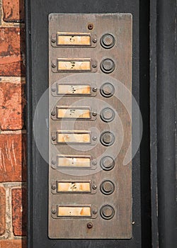 Numbered Door Bells