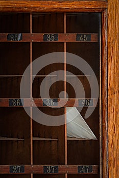 Numbered Post Office Boxes