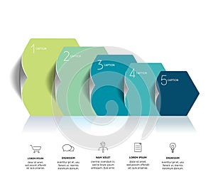 Numbered template, infographic, step by step, timeline, option banner.