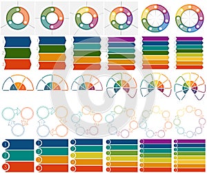 30 numbered Templates Infographics 3, 4, 5, 6, 7, 8, positions