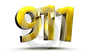 Numbers 911 3d.