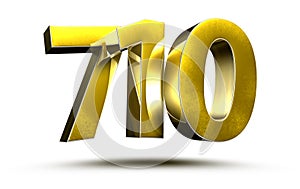 710 numbers.