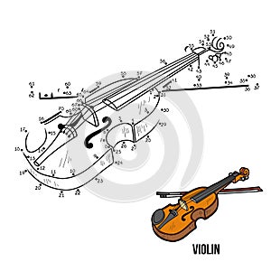 Numbers Game: musical instruments (violin)