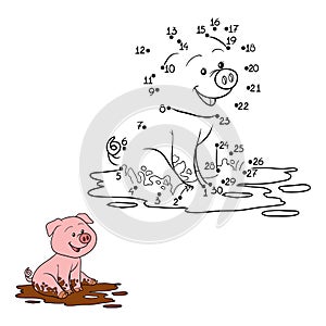 Numbers game (pig and puddle)