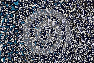 Numbers a lot of numbers