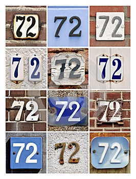 Numbers Seventy-two