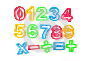 Numbers stencils