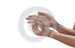 Numbness and tingling is a symptom of Ulnar tunnel syndrome, also known as Guyon's canal syndrome , is caused b photo