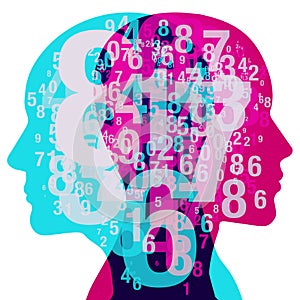 Numeric Brain Thinking