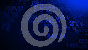 Digital futuristic commercial internet background