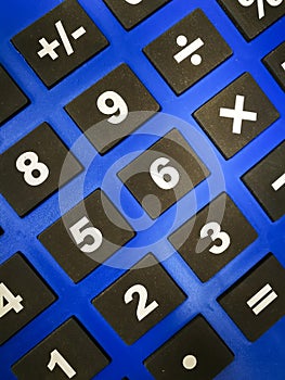 Numerical and arithmetical keypads