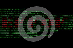 Numerical continuous, abctract data in binary code, give technology felling.