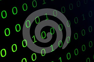 Numerical continuous, abctract data in binary code, give technology felling.