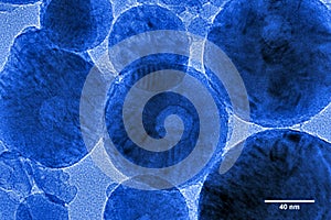 Numerous Ti nanoparticles photo