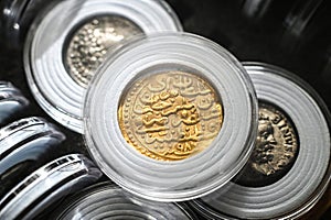 Numismatics ancient gold and silver