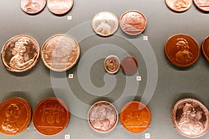 Numismatics collection of old coins of Russian Empire