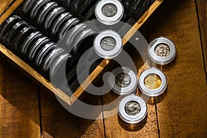 Numismatics ancient gold and silver