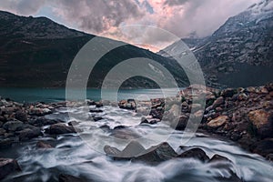 Nundkol Lake. Kashmir Great Lakes trek