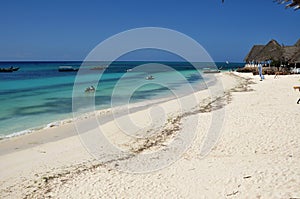 Nungwe beach in Zanzibar