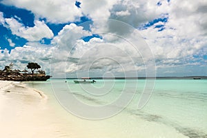 Nungwi Zanzibar lovely day withe sand clear water