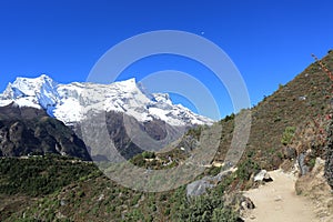 Nupla and tartikha peak from nepal