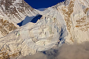 Nuptse glacier