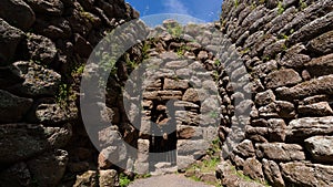 Nuraghe Arrubiù ,The Giant Red Nuragic monument with 5 towers in the municipality of Orroli