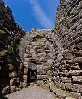 Nuraghe Arrubiù ,The Giant Red Nuragic monument with 5 towers in the municipality of Orroli