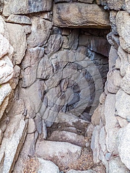 Nuraghe interior