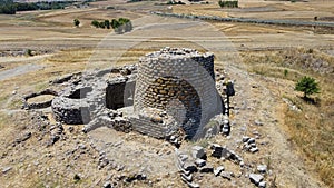 Nuraghe Piscu, Suelli, consists of a truncated cone tower photo