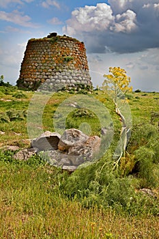 Nuraghe tower sardinia Italy