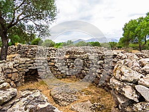 Nuragic Complex of Serra Orrios, Province of Nuoro, Sardinia, Italy