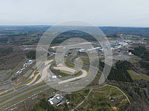 Nurburg, 10th of April 2023, Germany. The Nurburgring is a 150,000 person capacity motorsports complex located in the photo