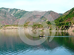 Nurek reservoir