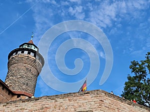 Nuremberg castle tower, Germany