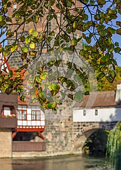 Nuremberg-Germany-beginning autumn-old town