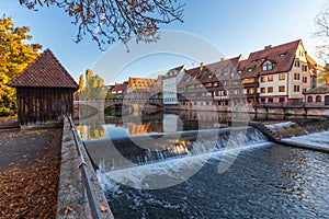 Nuremberg-Germany-old town- river Pegnitz