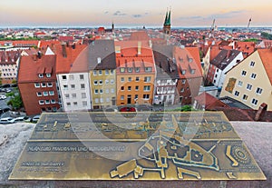 Nuremberg-Germany- panorama-aerial view