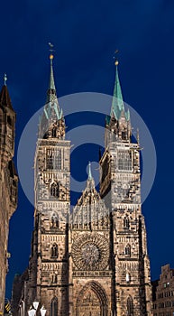 Nuremberg-Germany-St.Lawrence church (Lorenzkirche)