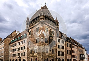 Nuremberg historical house, Bavaria, Germany