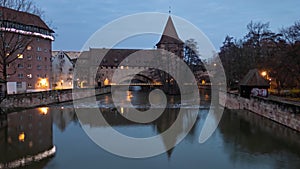 Nuremberg morning timelapse